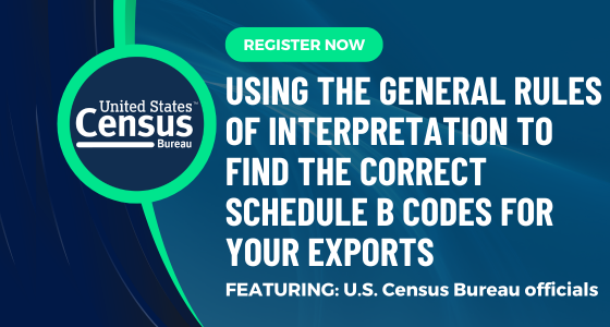 Using the General Rules of Interpretation to Find the Correct Schedule B Codes for Your Exports | Shipping Solutions